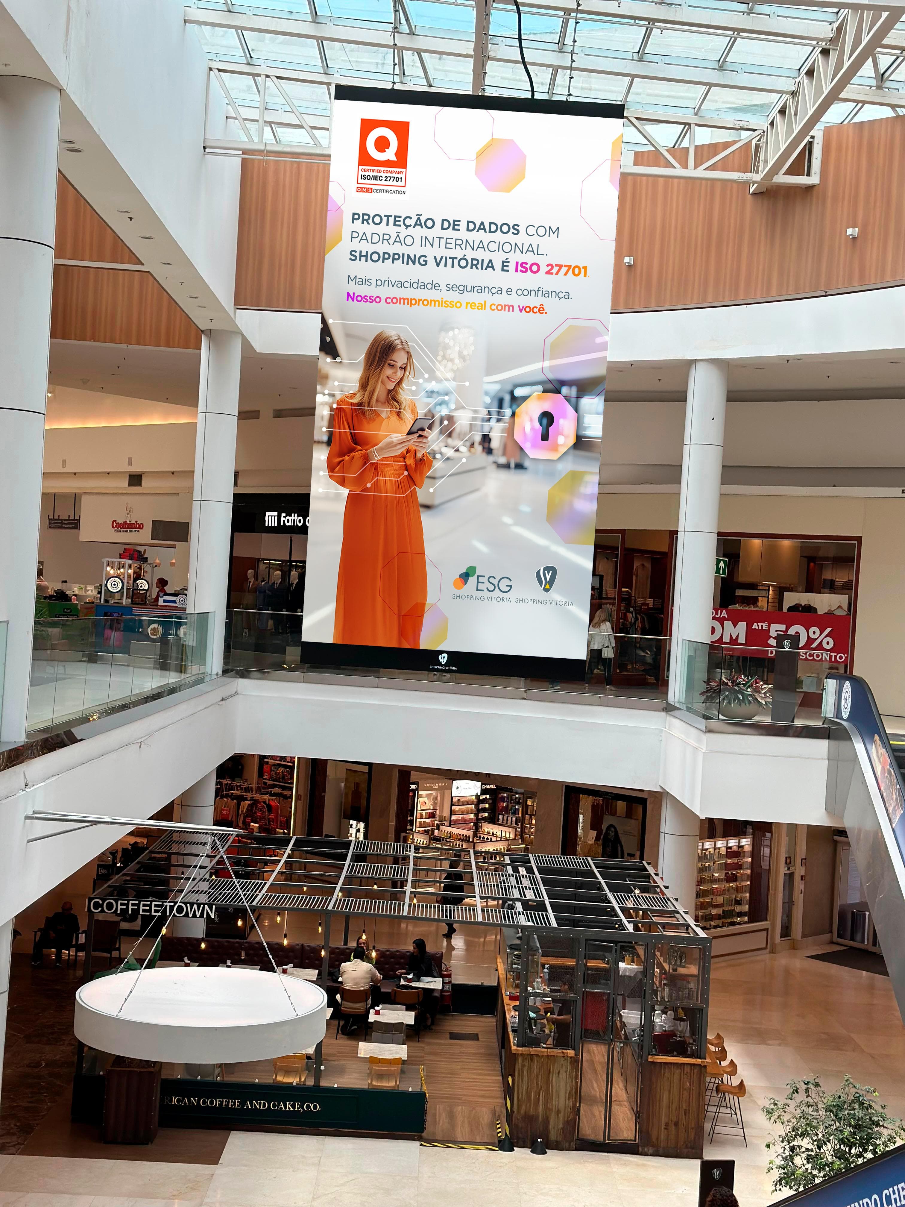 Privacidade e transparência: Shopping Vitória conquista a ISO 27701